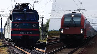 Соревнование поездов ВЛ80 vs railjet 🚝  What train is more ferocious 😤 Какой поезд более свиреп [upl. by Perdita]