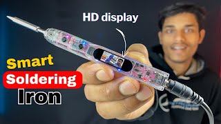 इस Smart Soldering Iron के अन्दर HD Display हैं 🤩 SI012 Pro Max Soldering Iron Kit Unboxing [upl. by Ellener]