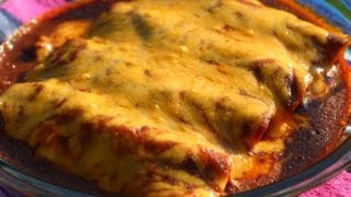 How To Make Chicken Enchiladas With Red Sauce by Rockin Robin [upl. by Charmion]