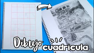 Truco de DIBUJO ¿Cómo dibujar a partir de cuadrículas [upl. by Conall]