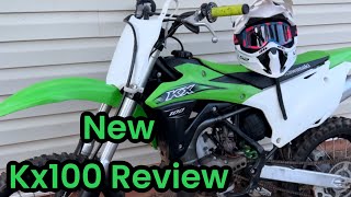 Kx100 Bike Review [upl. by Ordnaxela]