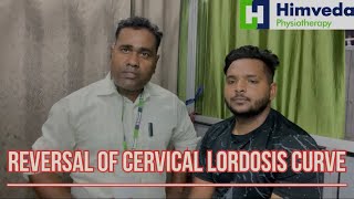 Treatment of Reversal of Cervical Lordotic Curve ​⁠himvedaphysiotherapy [upl. by Nylednarb]