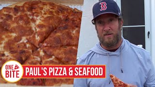 Barstool Pizza Review  Pauls Pizza amp Seafood Falmouth MA [upl. by Disraeli50]