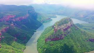 Volando sobre Blyde River Canyon Sudafrica [upl. by Lemaj601]