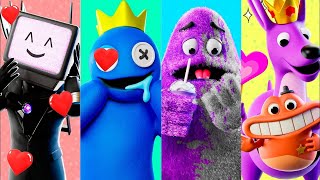 20 GARTEN of BANBANSIKIBIDI TOILET GRIMACE SHAKE amp RAINBOW FRIENDS COMPILACION DE ANIMACIONES [upl. by Eleaffar]