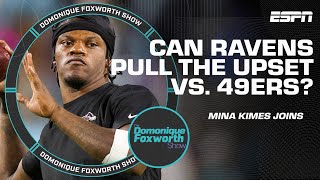 Ravens vs 49ers Preview with Mina Kimes  The Domonique Foxworth Show [upl. by Llehcear525]