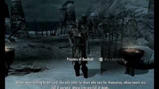 Skyrim Boethiahs Calling  How to get the Ebony Mail [upl. by Marva926]