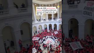 Judíos protestan en el Capitolio contra el genocidio en Gaza shorts [upl. by Nabla]