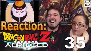 DragonBall Z Abridged Ep 35 Reaction AirierReacts [upl. by Horbal44]