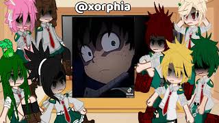 Past Class 1A reacts to Izuku DEKU Midoriya  Season 6 Spoiler  MHABNHA💥Little Vigilante Deku [upl. by Itirahc]