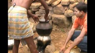 Technique of oil extraction from Simarouba seeds Odia PRAGATI Odisha [upl. by Remde]