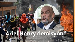 Ariel Henry Demisyone [upl. by Lorre]