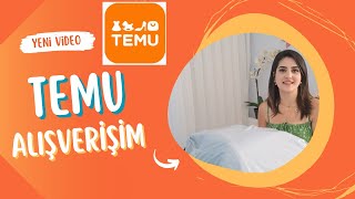 TEMU ALIŞVERİŞİM 😍 NELER ALDIM NELEEER 😎 PAKETLERİ BİRLİKTE AÇALIM 📦🥳 [upl. by Ainig]