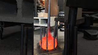 Glassblower cage match 🔥 satisfying glassblowing rap [upl. by Atilrak]