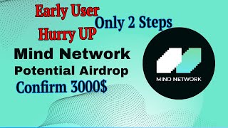 Airdrop Mind Network Airdrop  Latest airdrop videos  Mind Network Airdrop Steps TestnetAirdrop [upl. by Tamqrah]