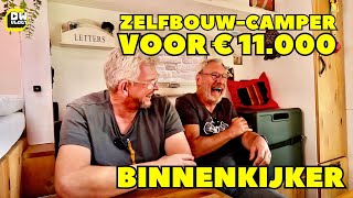 CAMPER BOUWEN VOOR 11000 EURO  TOINE FIXT HET  Solo camper Nederland  DWVLOGT 194 [upl. by Mellman]