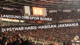 Jakmania Psywar Persebaya Langsung Dibalas Bonek  Persija vs Persebaya [upl. by Thorma]