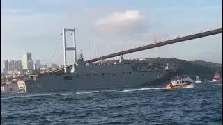 TCG ANADOLU BOĞAZ GEÇİŞİ  29 EKİM 2023  100YIL [upl. by Anwaf757]