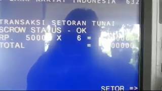 CARA SETOR TUNAI DI ATM BRI [upl. by Nattie]