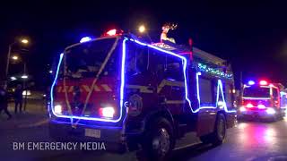 Caravana Navideña 2021  Bomberos de El Tabo VIDEO PERDIDO [upl. by Guillema]