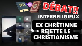 Une Ex chrétinne face aux chrétiens rejette le Christianisme  Débat Interreligieux [upl. by Madlin]