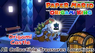 All Origami Castle Collectible Treasures Locations in Paper Mario The Origami King [upl. by Namwob]