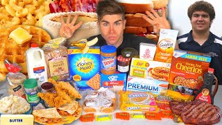 Eating What I Ate As a Fat Kid ALL DAY THE 40000 SUBSCRIBER CELEBRATION [upl. by Ayifas]