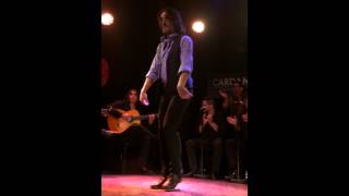 Flamenco dancer at The Cardamomo Madrid Spain [upl. by Yenolem]