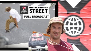 Men’s Skateboard Street FULL COMPETITION  X Games California 2023 [upl. by Llegna504]