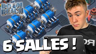 ON DÉBLOQUE LA 6ÈME SALLES DES MACHINES ET ON MONTE ou pas DANS LE TOP BOOM BEACH [upl. by Ammadis]