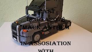 Mack Granite Snow Plow  alternate model for LEGO Technic 42078 set with instructions [upl. by Adelbert488]