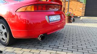 Mitsubishi Eclipse 2G 20 4G63 na exhaust sound [upl. by Jerrie]