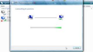 How to connect Windows Vista to your wireless network [upl. by Enirehtakyram]