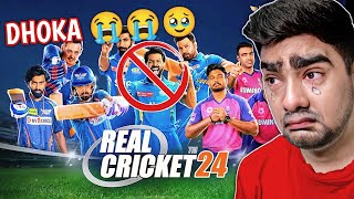 RC 24 UPDATE Ne Mere Sath DHOKA Kr Diya 😭 In RCPL 2024 HARD MODE Real Cricket 24 [upl. by Melodie]