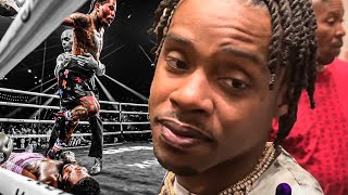 Fighters amp Celebs REACT to Gervonta Davis BRUTAL KNOCKOUT of Frank Martin Spence Rolly Katt MORE [upl. by Yekram928]