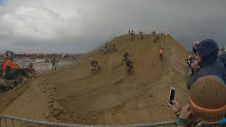 Weston Beach Race 2021 carnage lap1 [upl. by Acimaj]