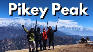 Mountain Trekking In Nepal  Pikey Peak [upl. by Hardie]