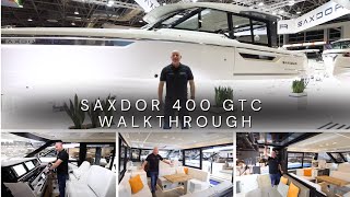 World Premiere video Walkthrough Saxdor Yachts s 400 GTC idealboatcom ​saxdoryachts [upl. by Bambi]