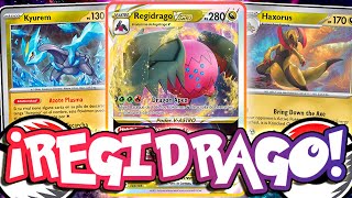 REGIDRAGO VSTAR ahora tiene MUCHO MÁS PODER Análisis y gameplay pokemontcg pokemon [upl. by Alletse]