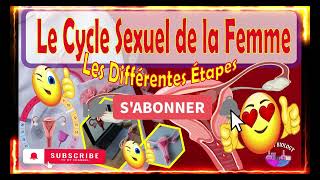 Le Cycle Sexuel de la Femme  Les Différentes Étapes du Cycle Sexuel [upl. by Oniliuqnart]