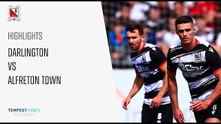 Highlights Darlington v Alfreton Town [upl. by Proudfoot]