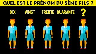 15 Enigmes Difficiles Qui Vont te Rendre Fou [upl. by Ellennoj]