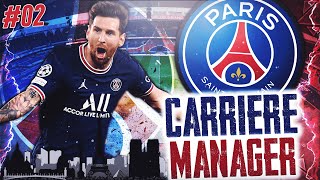 FIFA 22 Carrière Manager PSG 02  MERCATO Un symbole FORT [upl. by Jt]