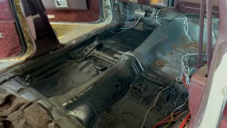 All the rust repair fixed on the Ls Brougham Box Chevy [upl. by Yr789]