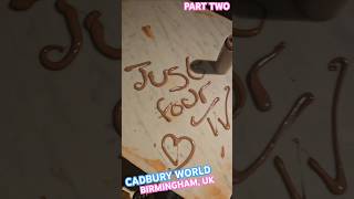 Cadbury WORLD part2 cadbury cadburyworld chocolate cadburysworld cadburyfactory freddo bhm [upl. by Goltz]