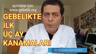 Gebelikte ilk haftalarda kanama neden olur Mutlaka düşükle sonuçlanır mı [upl. by Rofotsirk]