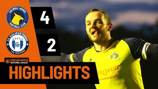 HIGHLIGHTS Solihull Moors 42 FC Halifax Town  Shaymen put to the sword as ruthless Moors advance [upl. by Koral]