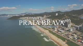 PRAIA BRAVA  ITAJAÍ EM SANTA CATARINA 🇧🇷 4K ULTRA HD [upl. by Houser]