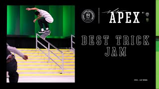 Best Trick Jam at SLS APEX 01 Ft Yuto Horigome Jhank Gonzalez Braden Hoban amp more [upl. by Arrej]