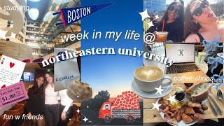 college vlog  northeastern finals moving out dorm tour last days on campus [upl. by Nemad]